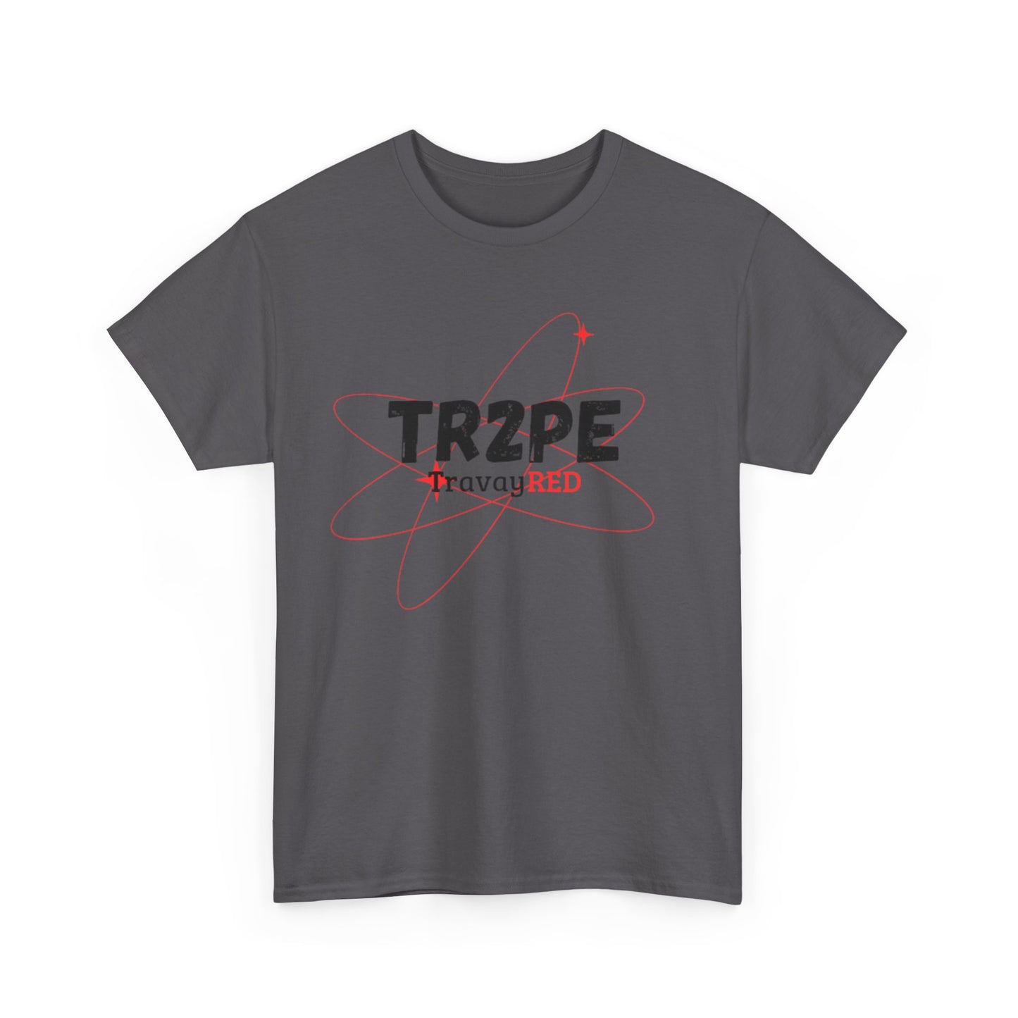 T-shirt TR2PE – "Travy Red Pou Pocket Pa Empty"